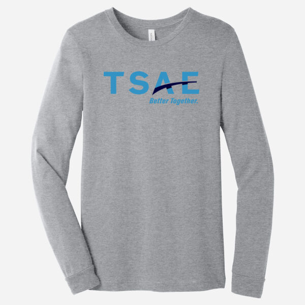 Unisex Heather CVC Long Sleeve Tee Thumbnail